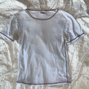BDG baby blue tee, size S